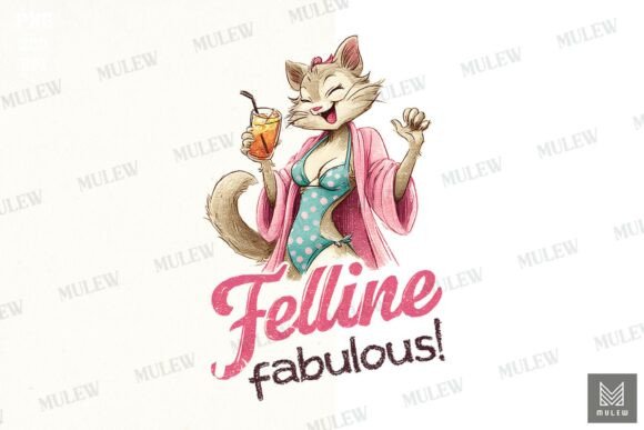 Funny Sarcastic Summer Cat Sublimation